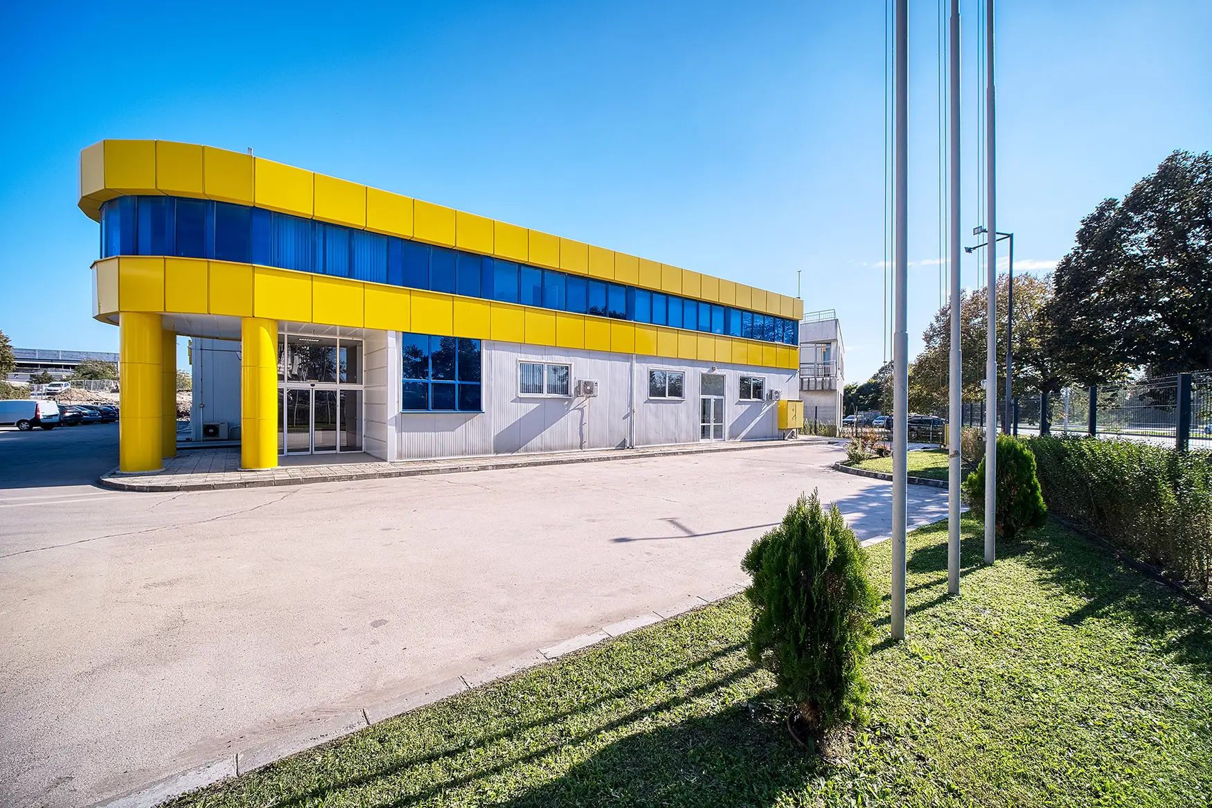 Business Building Side