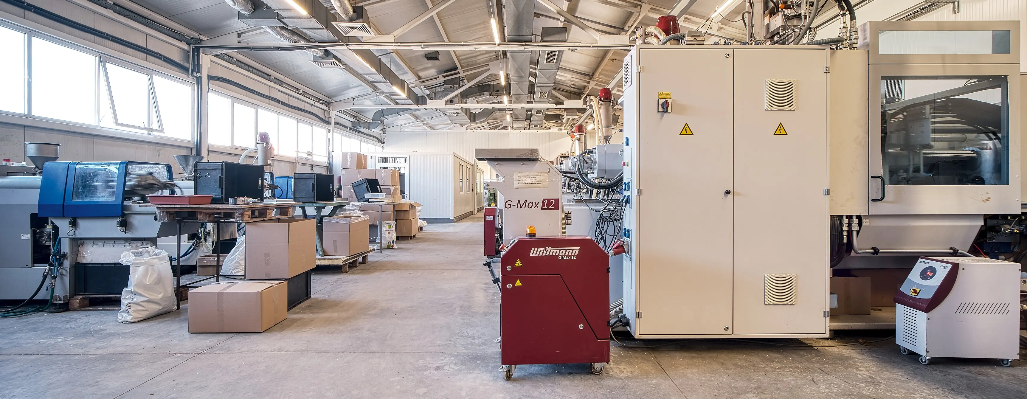 Service EXTRUSIONSBLASFORMMASCHINEN